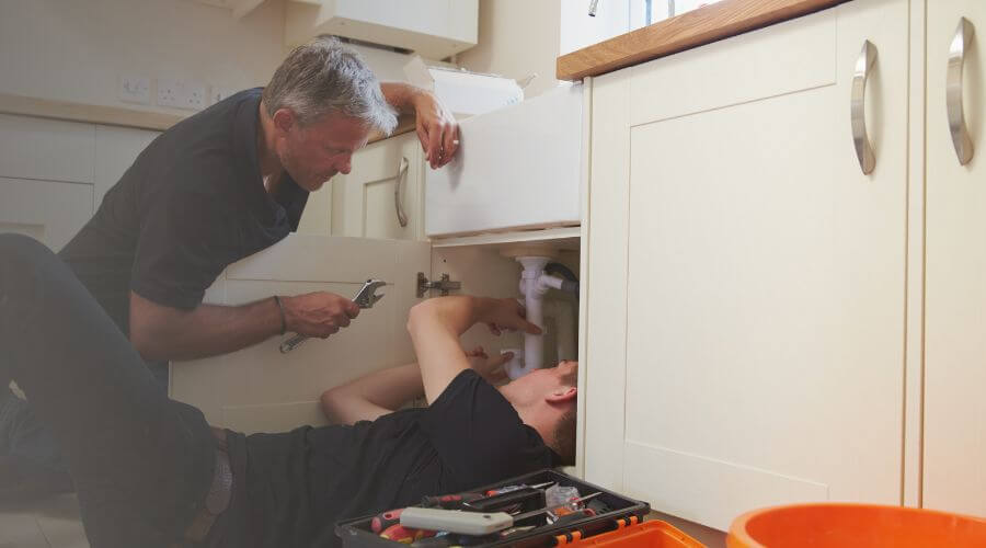 Professional burst pipe repair services in New Deal, TX